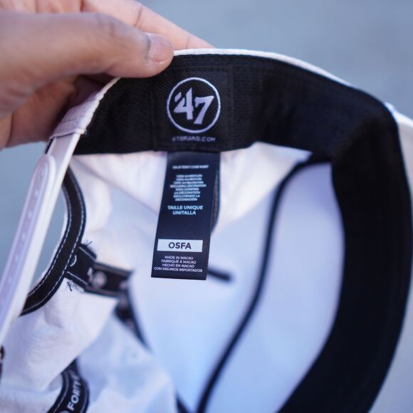 '47 Charlotte Knights Loop Hitch Snapback brrr° Cooling White MiLB Baseball - Picture 7 of 9